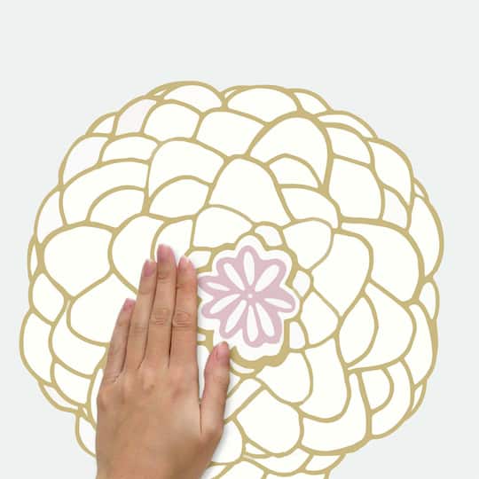 RoomMates Perennial Blooms Peel & Stick Giant Wall Decals